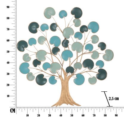 Wanddecoratie Apple 89×2,5×90 cm