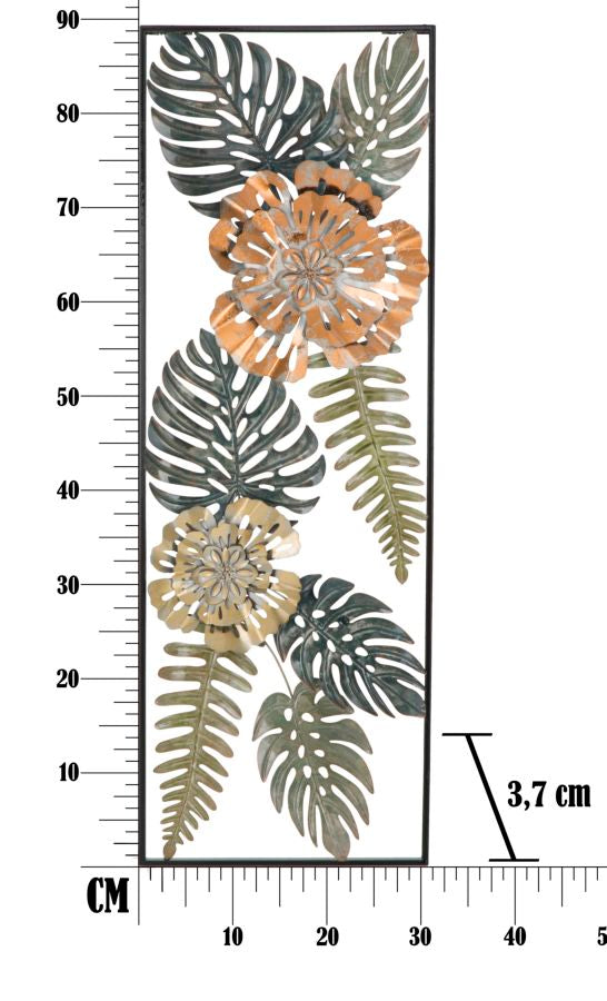 Wanddecoratie Too -a- 30,5×3,75×88,5 cm