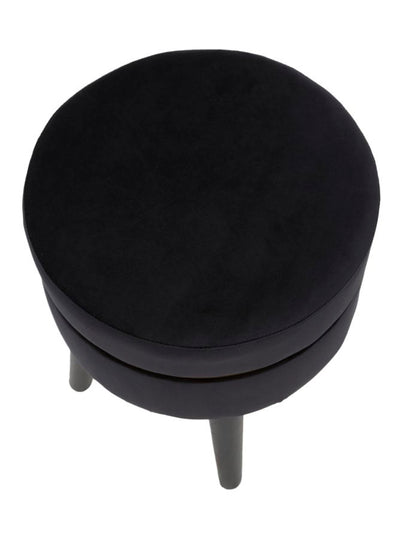 Kruk Paris Black Ø 35×40,5 cm
