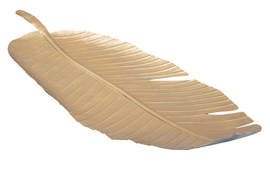Decoratie Leaf Glam -b- 18×2×55 cm
