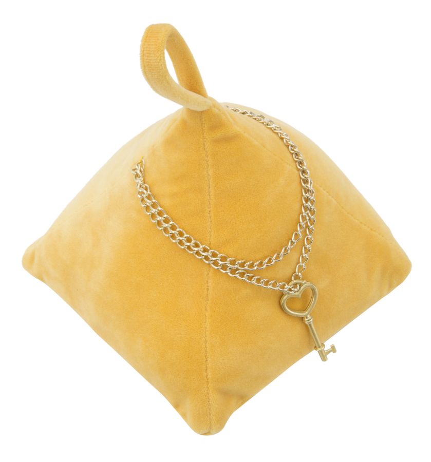 Deurstopper Door Stop Triangle Orange 14×14×20 cm