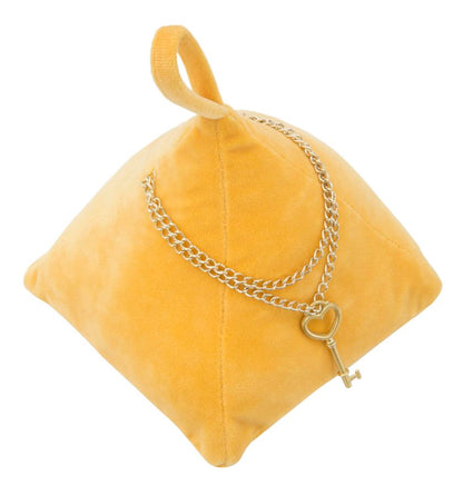 Deurstopper Door Stop Triangle Orange 14×14×20 cm