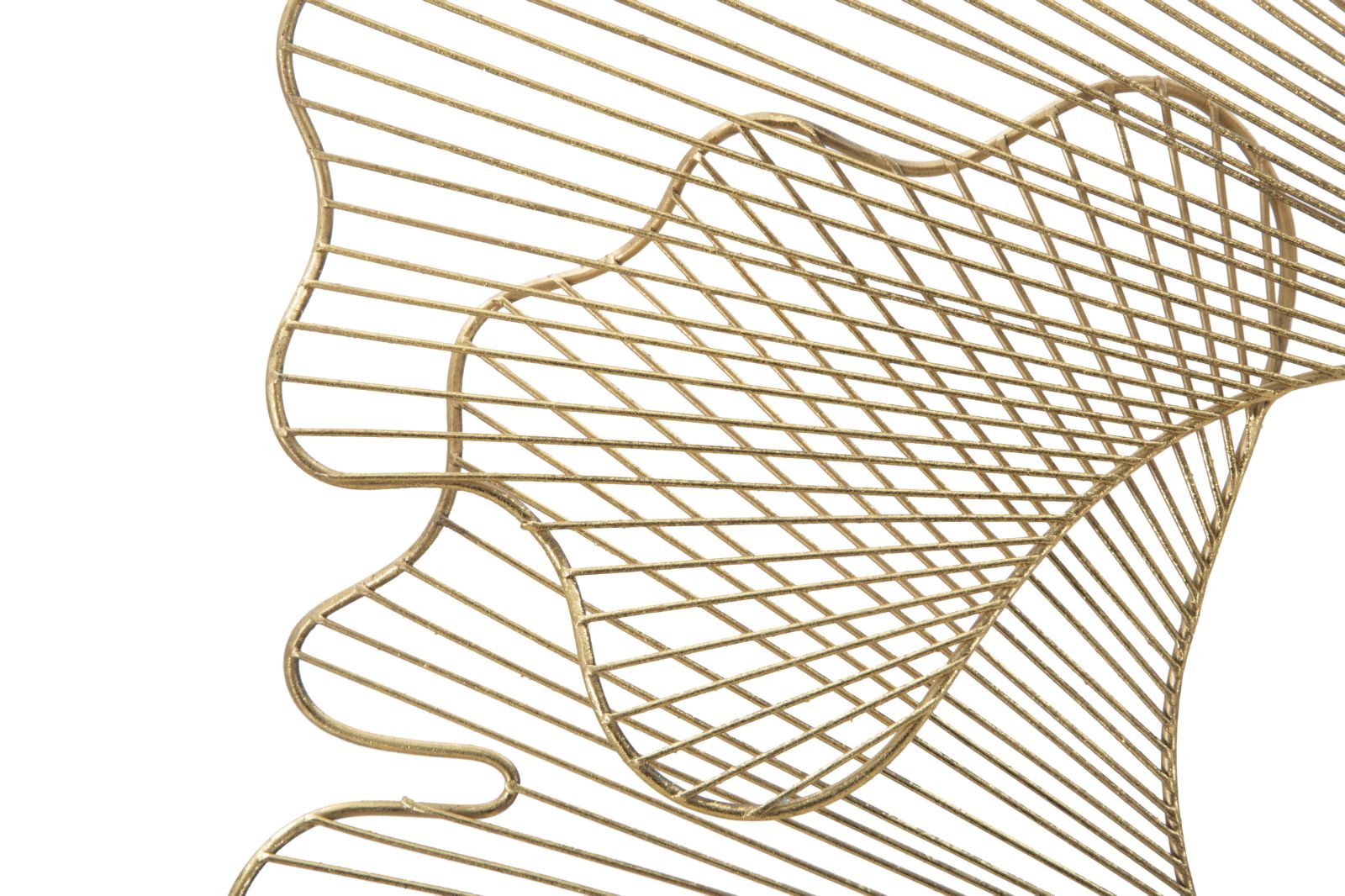 Wanddecoratie Glam Leaf 79×5×68 cm