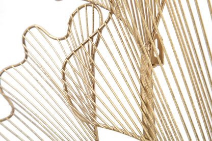 Wanddecoratie Glam Leaf 79×5×68 cm