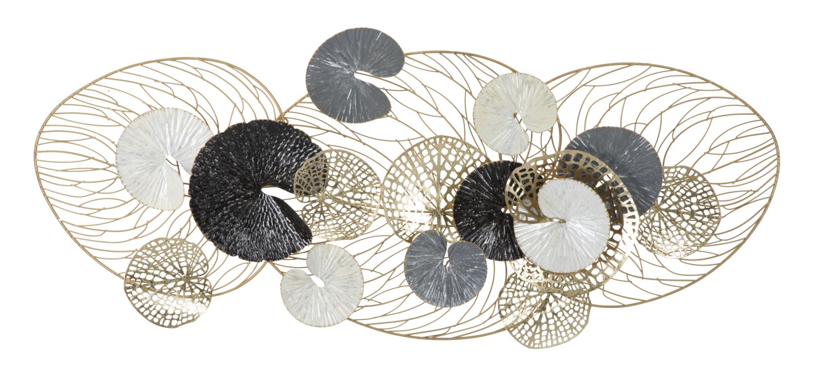 Wanddecoratie Luxy 124,5×9,5×55 cm