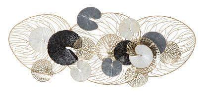 Wanddecoratie Luxy 124,5×9,5×55 cm