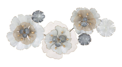 Wanddecoratie Flowery 119×8×60 cm