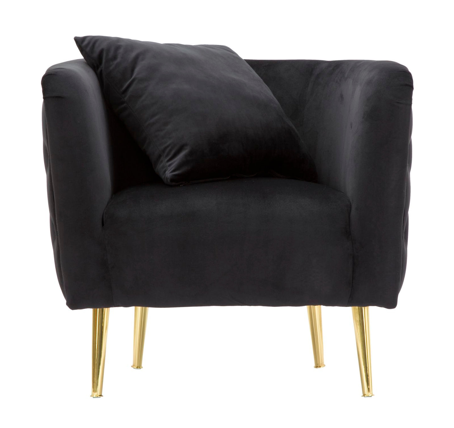 Fauteuil Bucarest Black 76×74×71 cm