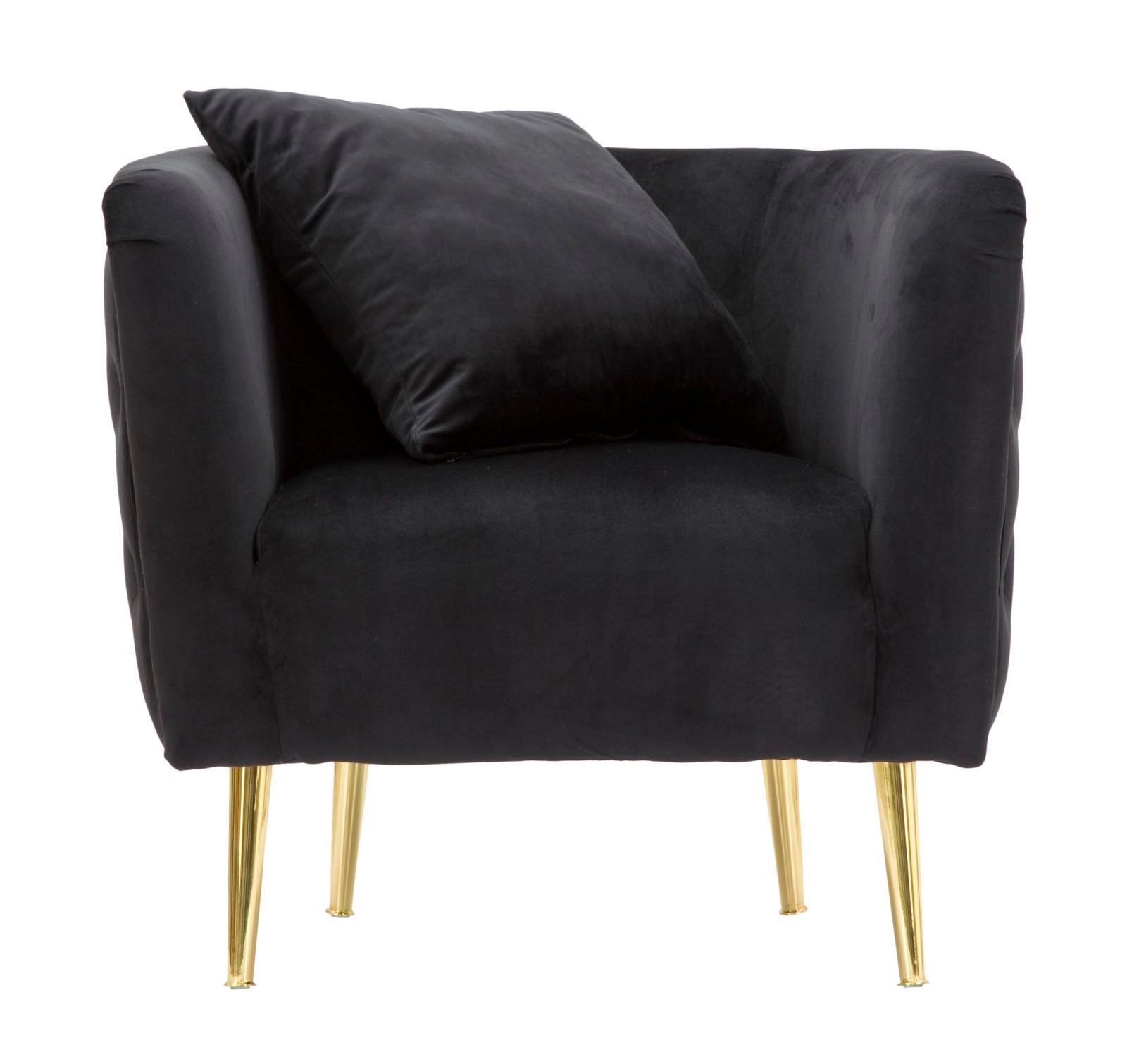 Fauteuil Bucarest Black 76×74×71 cm