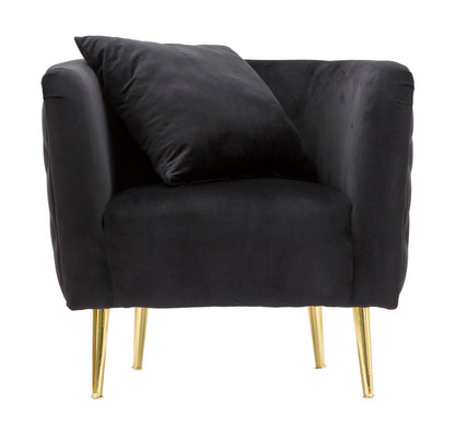 Fauteuil Bucarest Black 76×74×71 cm