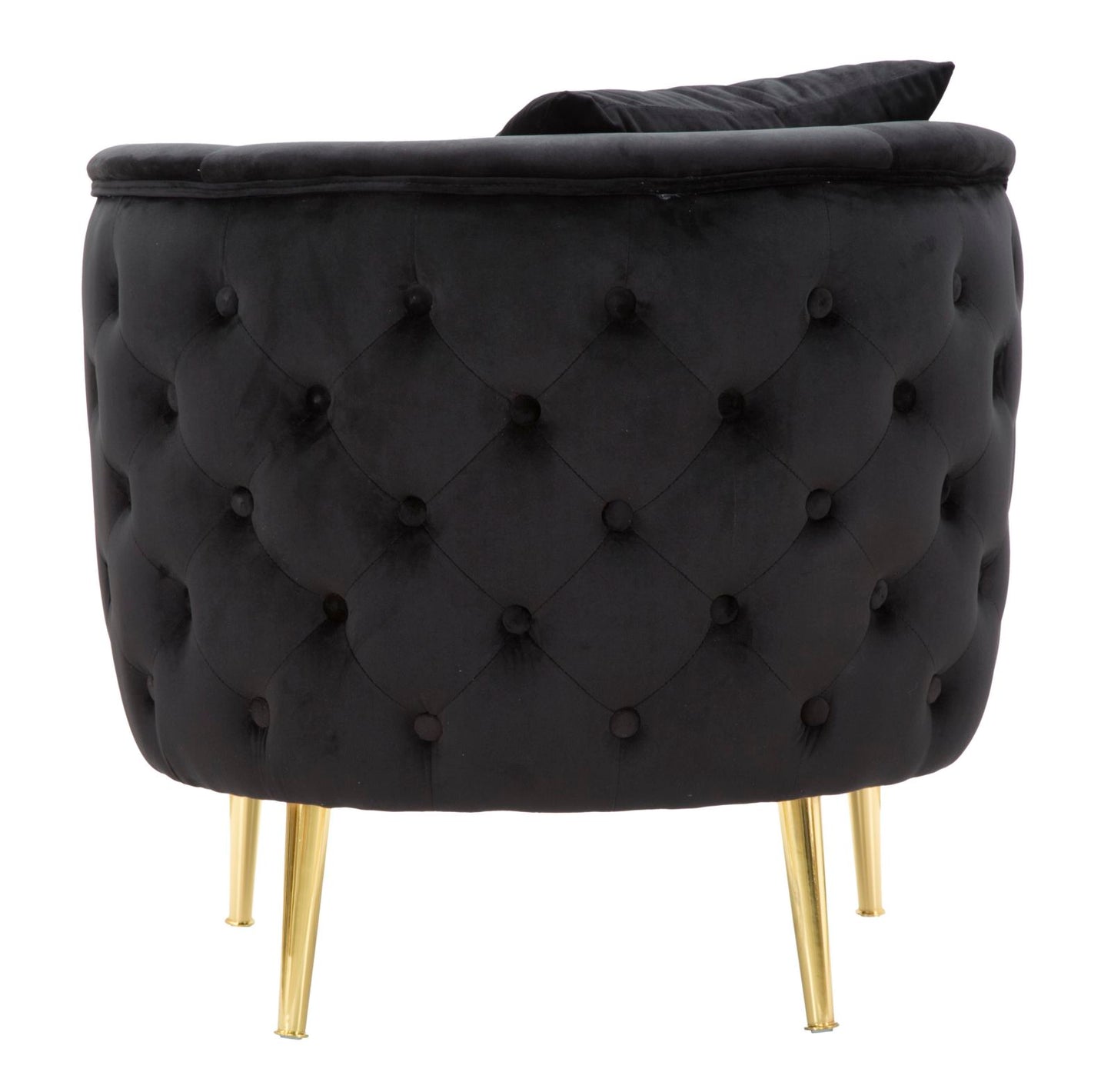 Fauteuil Bucarest Black 76×74×71 cm