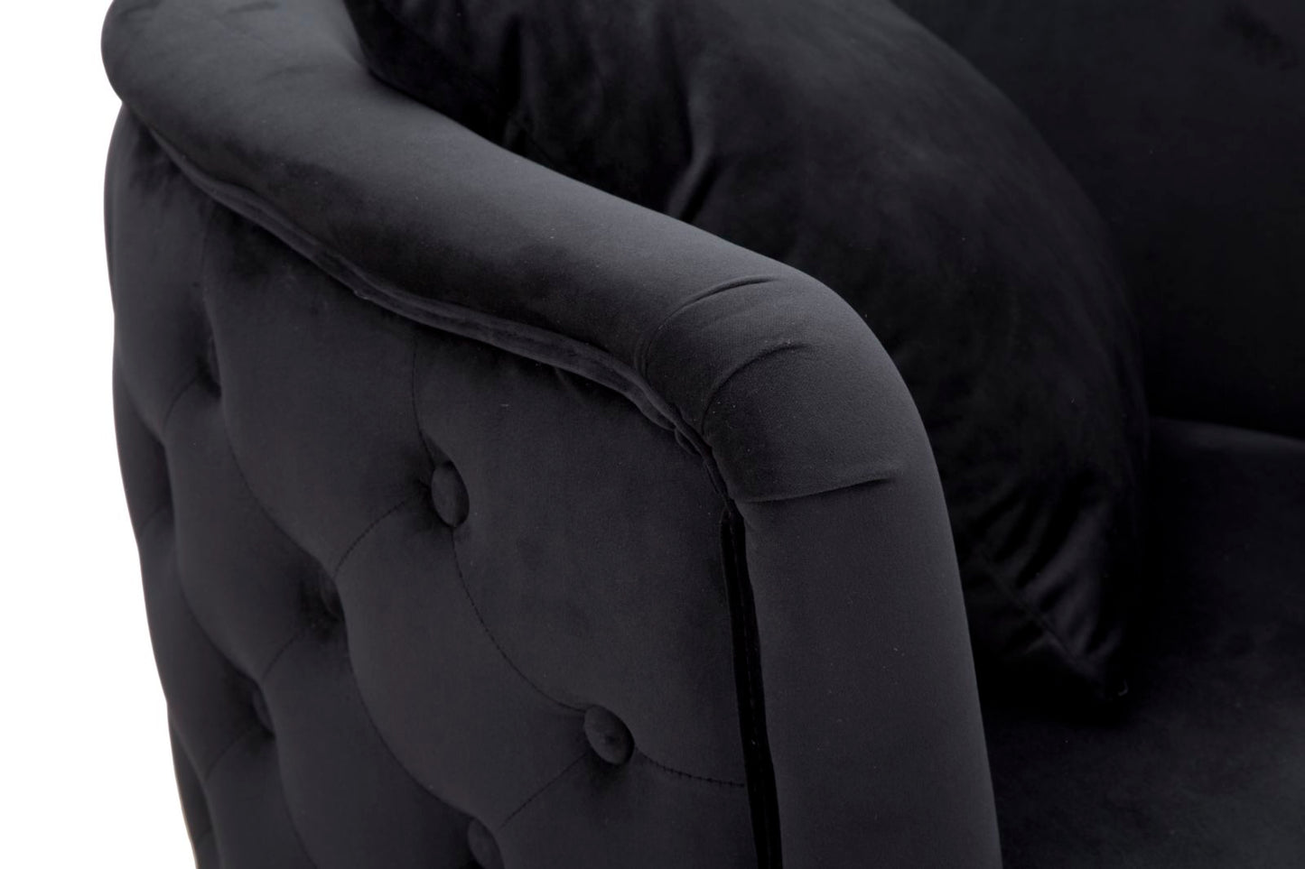 Fauteuil Bucarest Black 76×74×71 cm