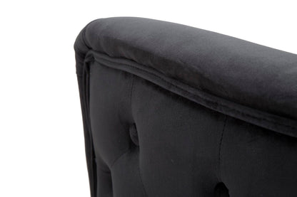 Fauteuil Bucarest Black 76×74×71 cm