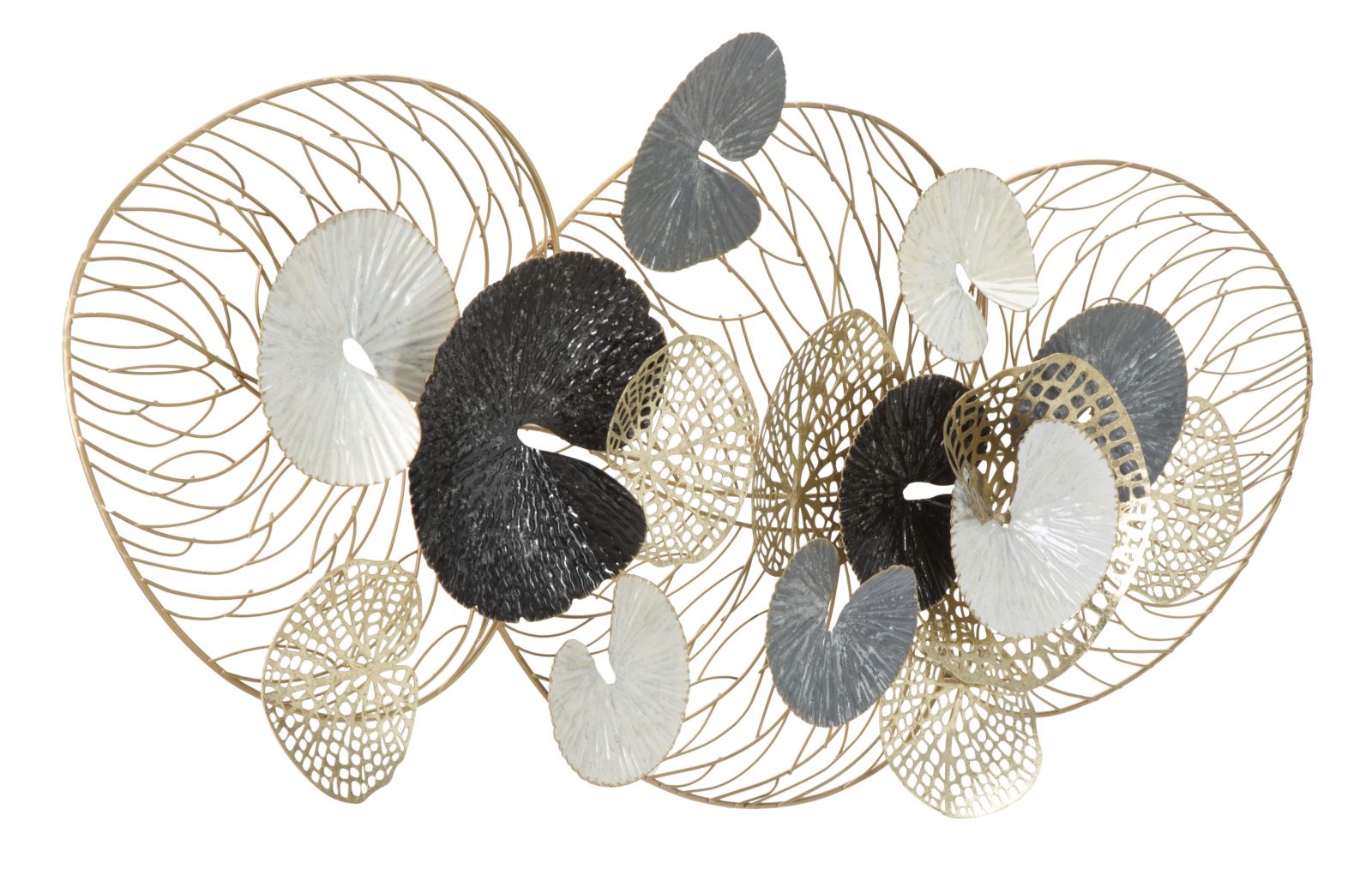 Wanddecoratie Luxy 124,5×9,5×55 cm