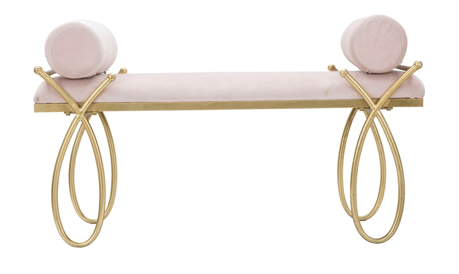 Bankje Ribbon Pink 112,5×49×53 cm