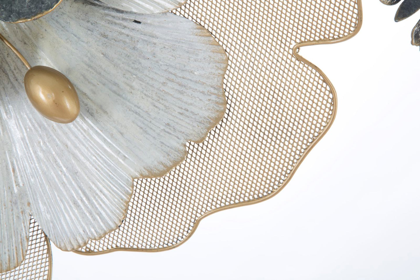 Wanddecoratie Flowery 119×8×60 cm