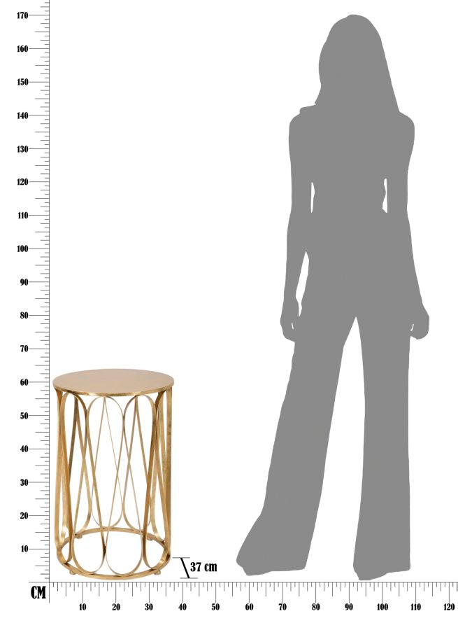Tafel Small Table Venice Ø 37×58 cm