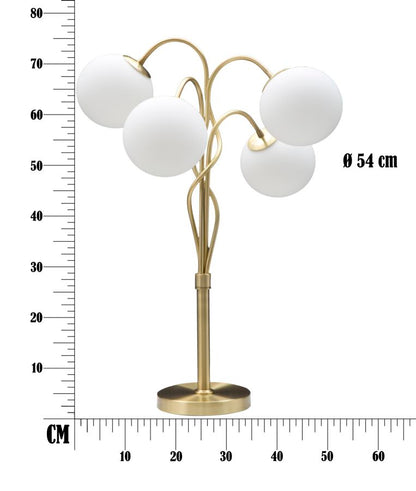 Tafellamp Glamy 4 Light Ø 53×74 cm