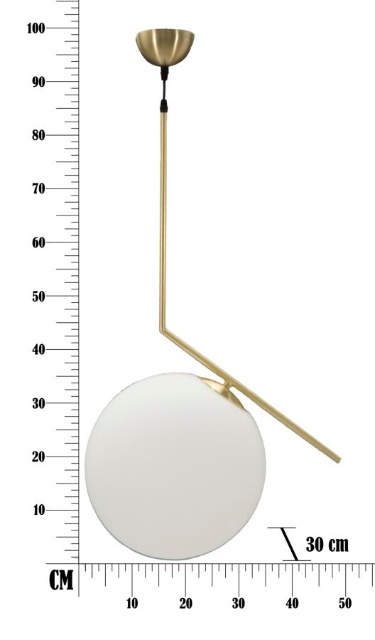 Wandlamp Glamy 50×30×100 cm