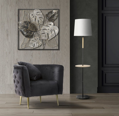 Fauteuil Bucarest Black 76×74×71 cm