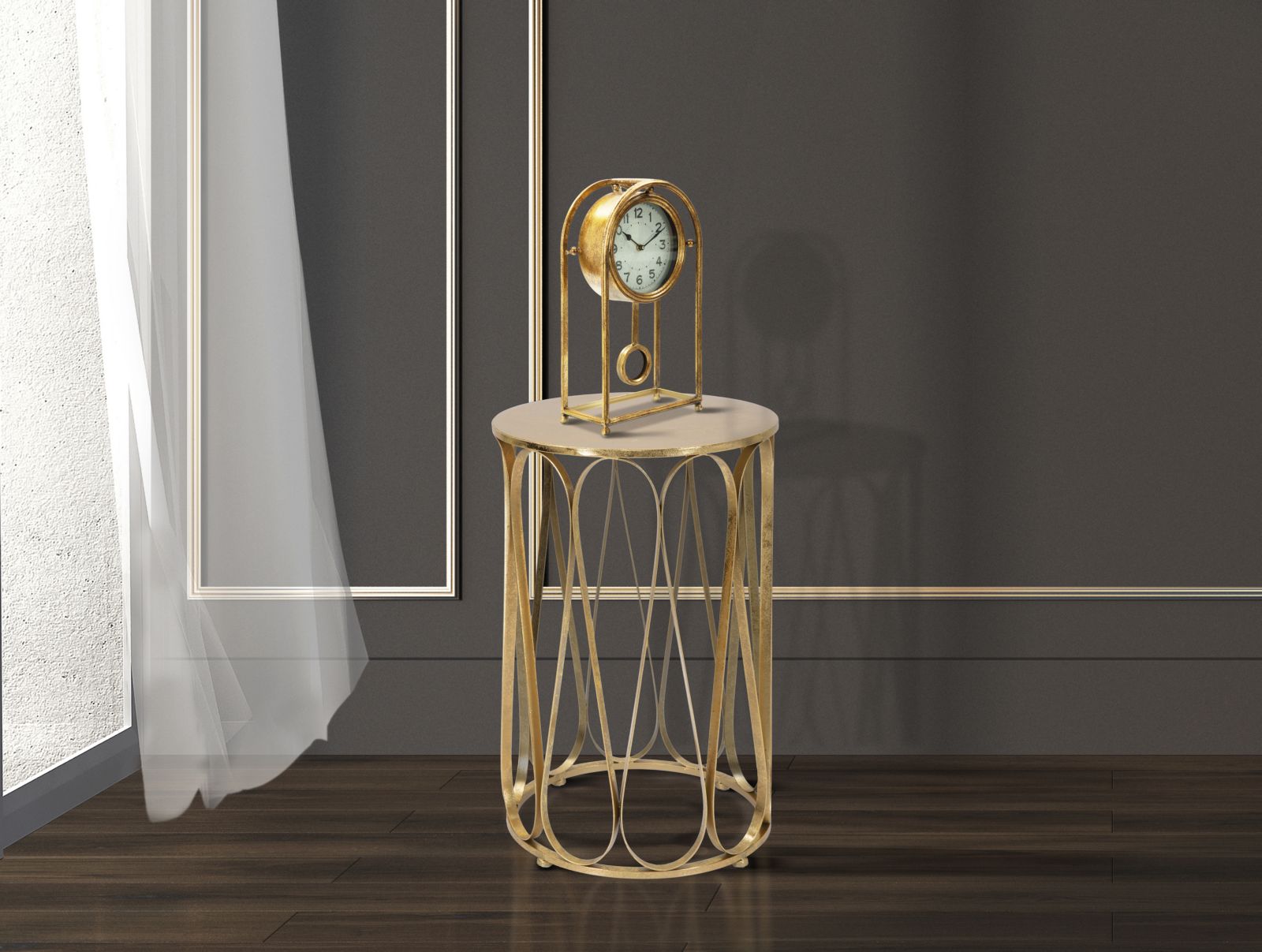 Tafel Small Table Venice Ø 37×58 cm