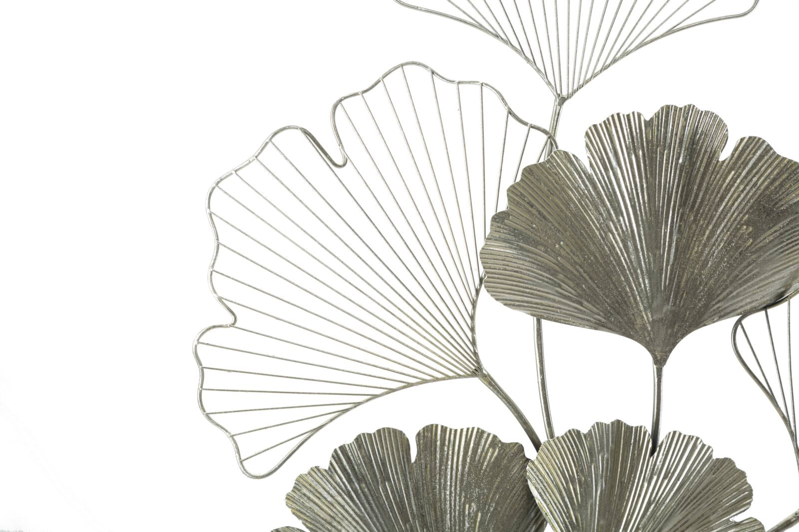 Wanddecoratie Goxy Silver 62×4×86 cm