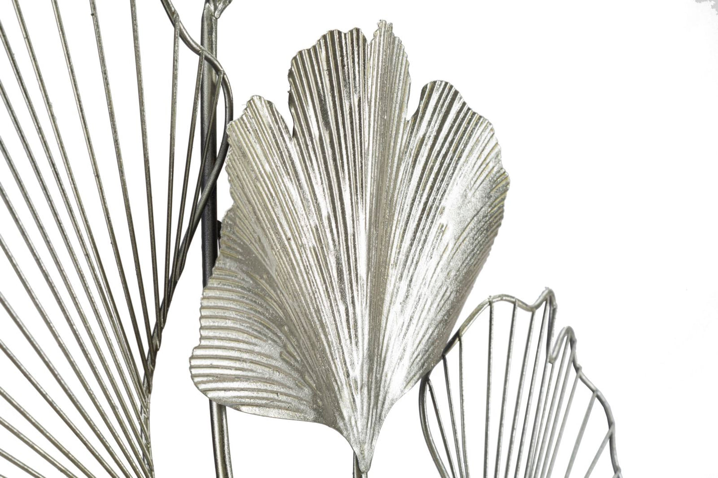 Wanddecoratie Goxy Silver 62×4×86 cm