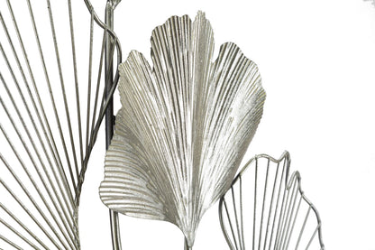 Wanddecoratie Goxy Silver 62×4×86 cm