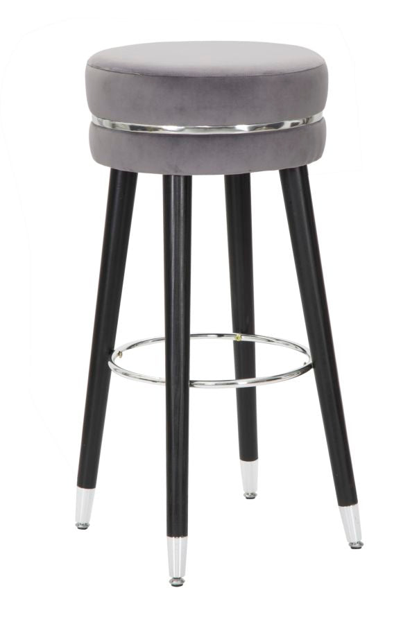 Barkruk Paris Grigio/silver Ø 35×74 cm