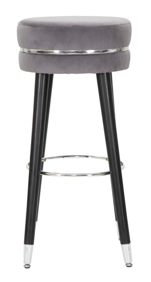 Barkruk Paris Grigio/silver Ø 35×74 cm