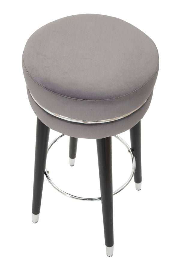 Barkruk Paris Grigio/silver Ø 35×74 cm