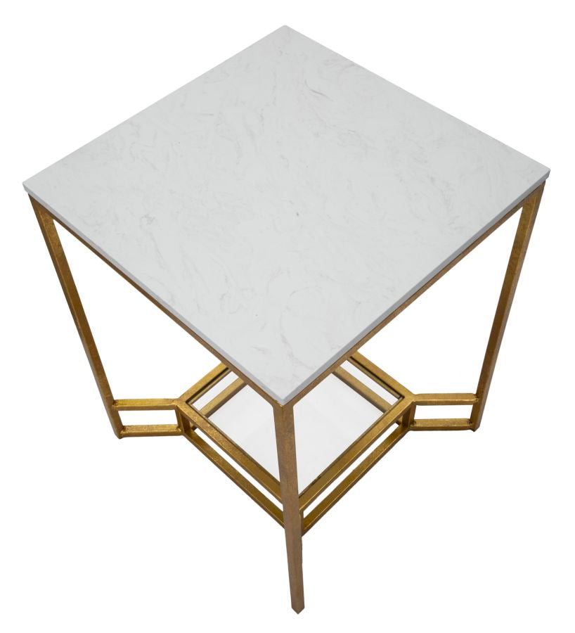 Tafel Double Marble 47×47×60 cm