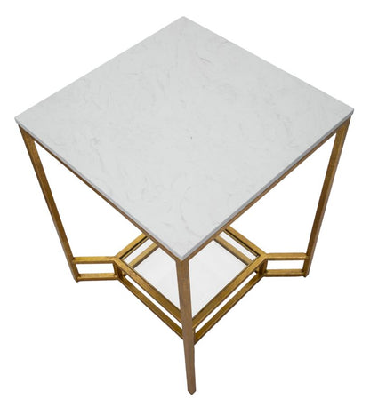 Tafel Double Marble 47×47×60 cm
