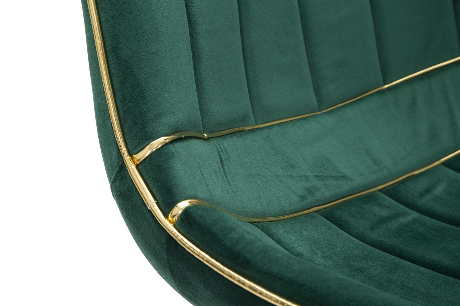 Stoel Paris Verde/gold Set 2 Pcs 51×59×79 cm