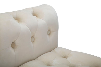 Bankje Paris Crema/gold 120×40×60 cm