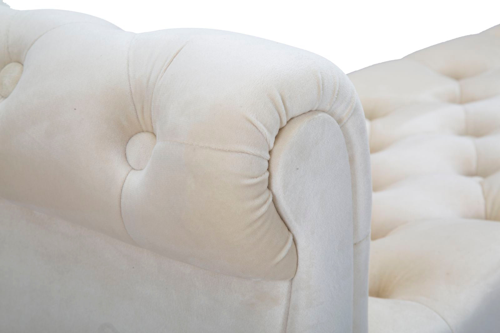 Bankje Paris Crema/gold 120×40×60 cm