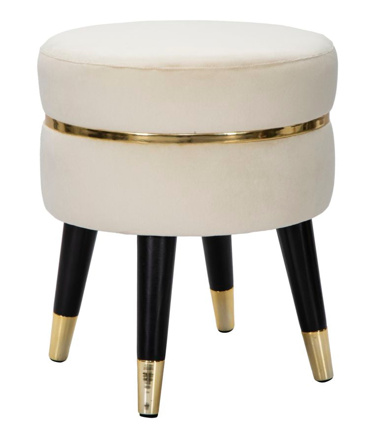 Kruk Paris Crema/gold Ø 35×40,5 cm