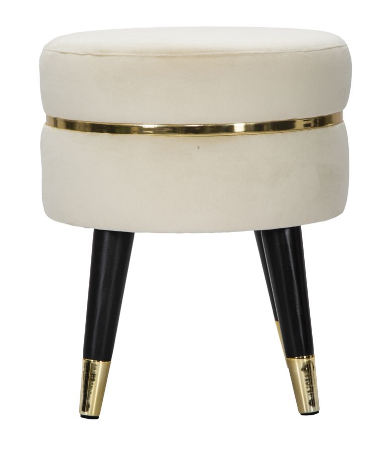 Kruk Paris Crema/gold Ø 35×40,5 cm