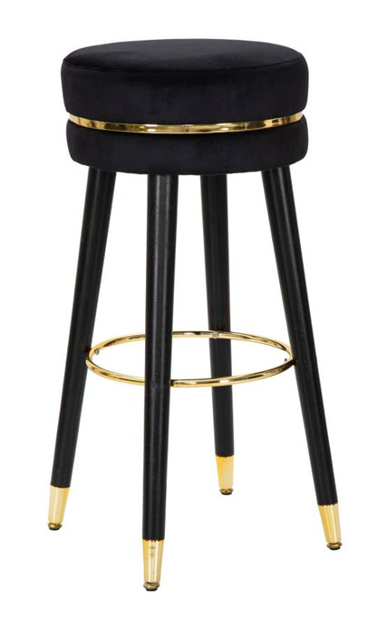 Barkruk Paris Nero/gold Ø 35×74 cm