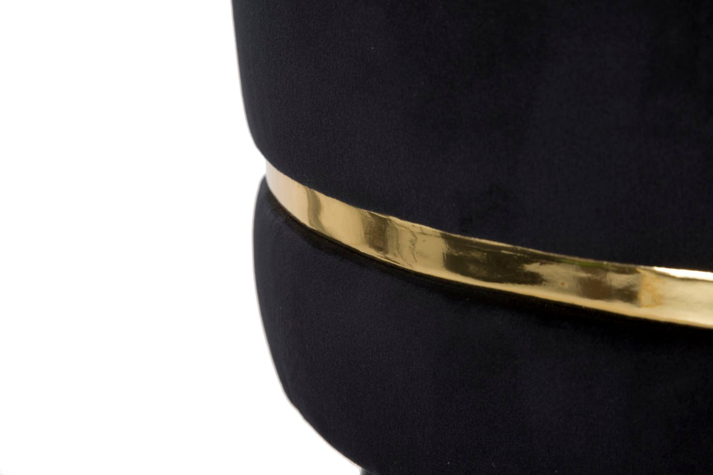 Barkruk Paris Nero/gold Ø 35×74 cm