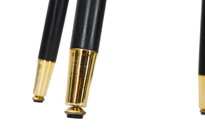 Barkruk Paris Nero/gold Ø 35×74 cm