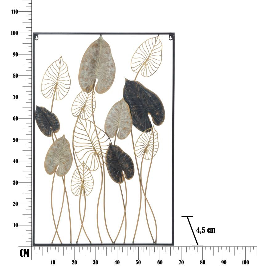 Wanddecoratie Centruy -b- 66×4,5×100 cm