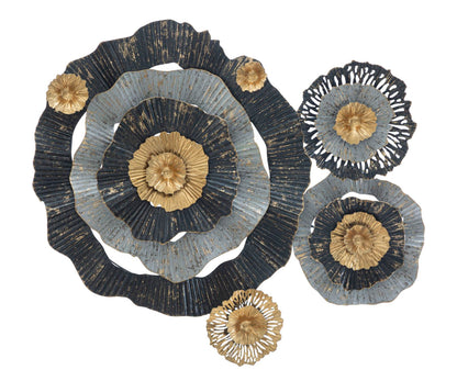 Wanddecoratie Otos 100×8×80 cm