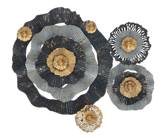 Wanddecoratie Otos 100×8×80 cm