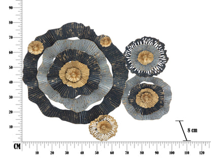 Wanddecoratie Otos 100×8×80 cm
