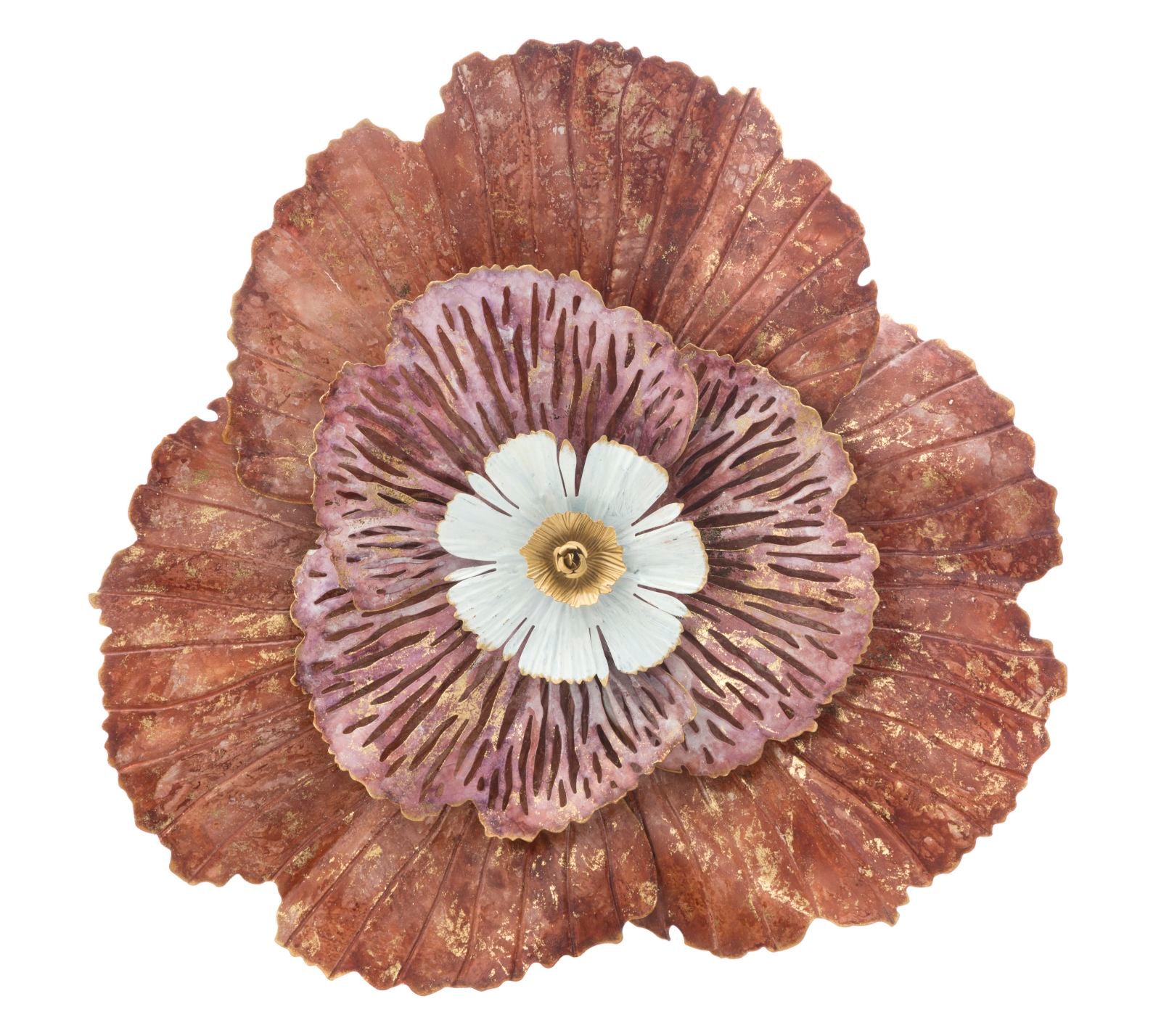 Wanddecoratie Bunga 73,5×11×72 cm