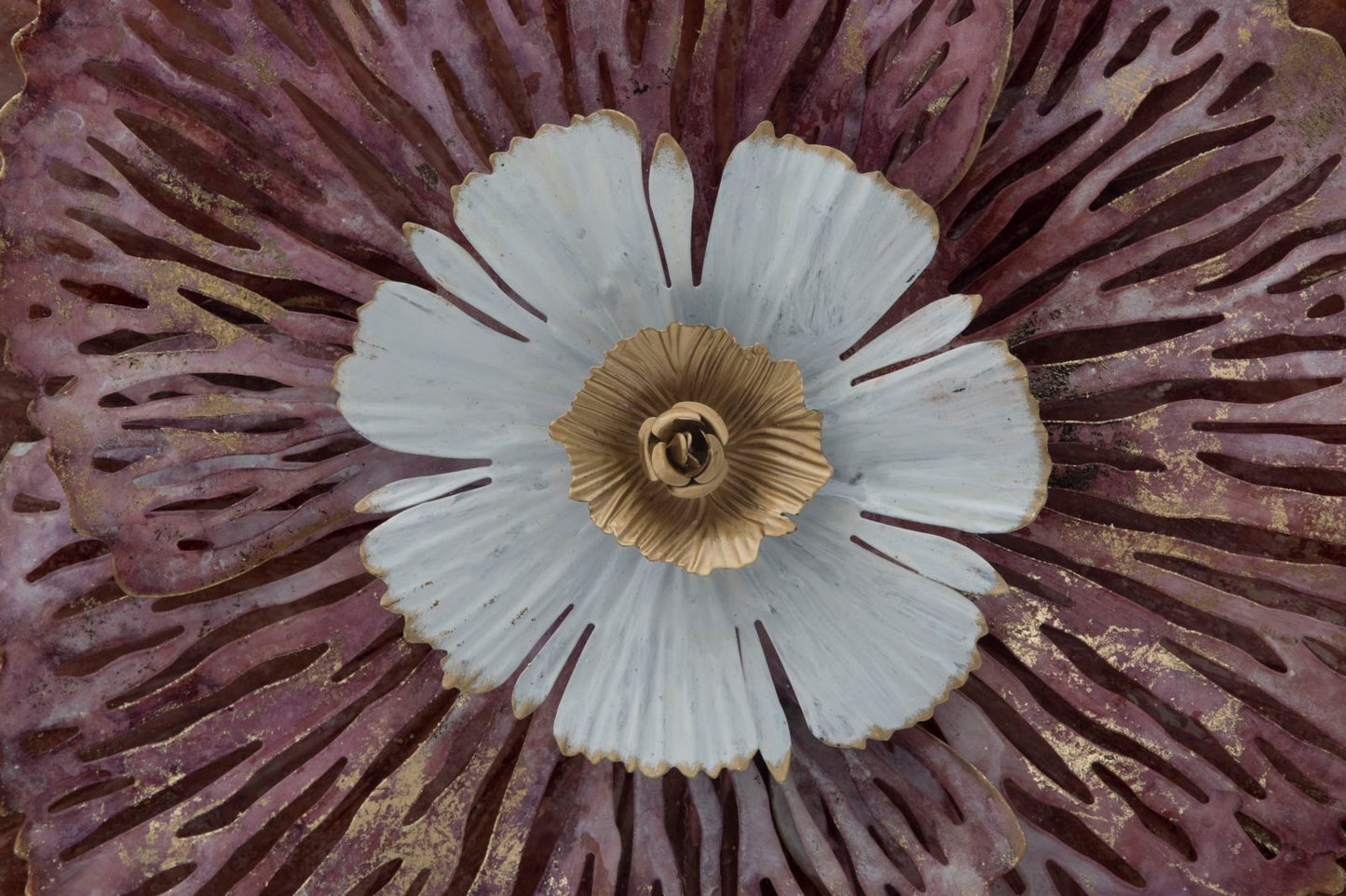 Wanddecoratie Bunga 73,5×11×72 cm