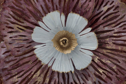 Wanddecoratie Bunga 73,5×11×72 cm