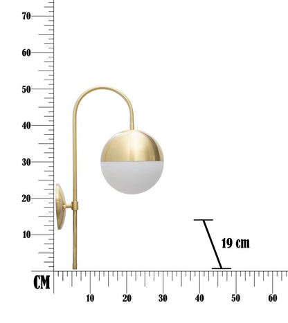 Wandlamp Glamy Street 19×31×51 cm