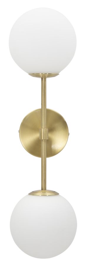 Wandlamp Glamy Doppia 15×21×55 cm